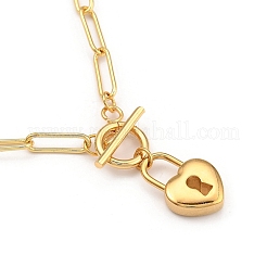 Ожерелья с подвесками в форме сердца&nbsp;NJEW-JN02971