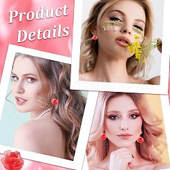 100 шт. синтетические коралловые бусины&nbsp;CORA-OC0001-03B