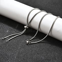 Регулируемые ожерелья-слайдеры из нержавеющей стали 304&nbsp;X-NJEW-L156-004P