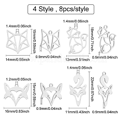 32 шт. 4 подвески из нержавеющей стали 201&nbsp;STAS-DC0010-70