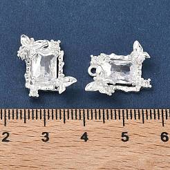 Подвески из латуни с прозрачным фианитом&nbsp;KK-C168-22S