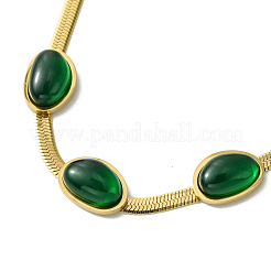 Ионное покрытие (ip) 304 нержавеющая сталь браслеты-цепочки в елочку&nbsp;BJEW-R316-01G