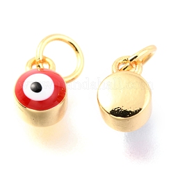 Латунь эмаль подвески&nbsp;KK-Y001-02B-04G