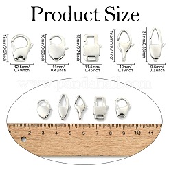 10 шт. 5 стиля карабинов из нержавеющей стали 304&nbsp;STAS-CJ0003-24