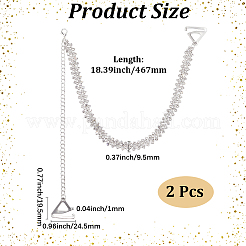 Железные бретельки бюстгальтера&nbsp;DIY-WH20013-76P