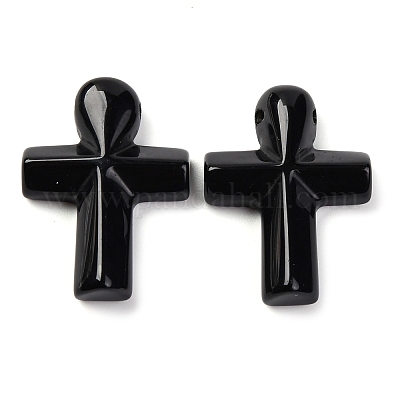 Природные подвески обсидиана&nbsp;G-B122-02G-1