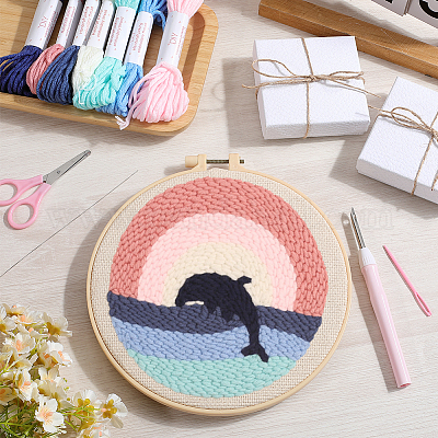 Стартовые наборы для вышивки перфоратором DIY-WH20007-13D-1