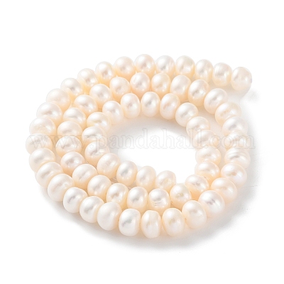Нити из натурального культивированного пресноводного жемчуга PEAR-I007-02N-02C-1