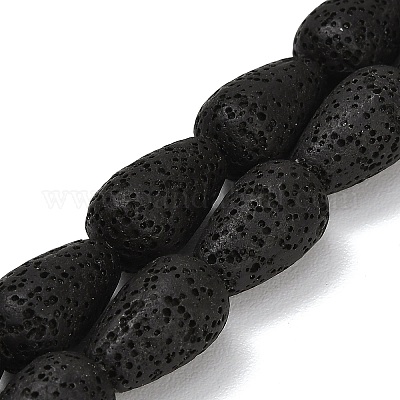 Бусы из натуральной лавы&nbsp;G-G347-03I-1