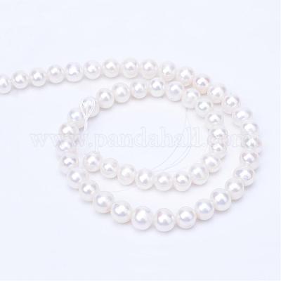 Нити из натурального культивированного пресноводного жемчуга PEAR-R063-11-1