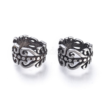 Бусины из нержавеющей стали 304&nbsp;STAS-F243-13AS-1