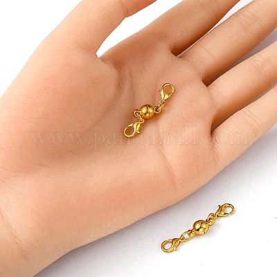 Латунные магнитные застежки KK-YW0001-56G-1