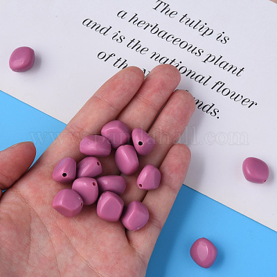 Непрозрачные акриловые бусины&nbsp;MACR-S373-137-A12-1