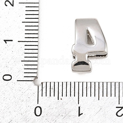 Латунные бусины номер 4&nbsp;KK-B167-B167-26P-04-1