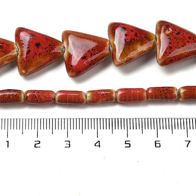 Фарфора ручной работы бисер нитей&nbsp;PORC-B002-19C-1