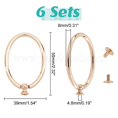 6 комплект колец из сплава&nbsp;DIY-WR0001-36-1