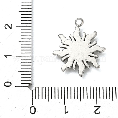 Подвески из нержавеющей стали 304 со стразами&nbsp;LS-STAS-I357-03P-1