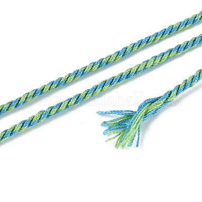 150 м двухслойных хлопковых витых шнуров&nbsp;OCOR-N010-01-22-1