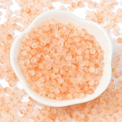 Матовые стеклянные бусины FGLA-D300-01J-1