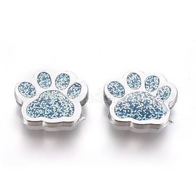 Сплав эмалью ползунки брелоки&nbsp;ENAM-WH0047-11E-1