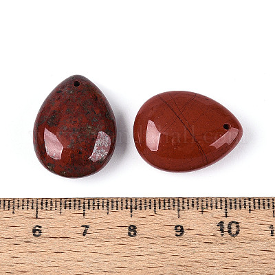 Природные красной яшмы подвески&nbsp;G-T143-18A-05-1
