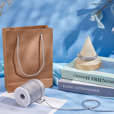 3-слойный витой шнур из полиэстера&nbsp;OCOR-WH0079-88G-1