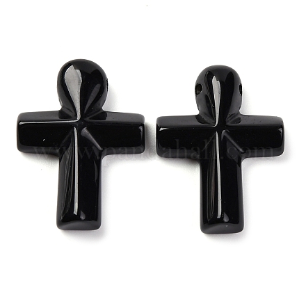 Природные подвески обсидиана&nbsp;G-B122-02G-1