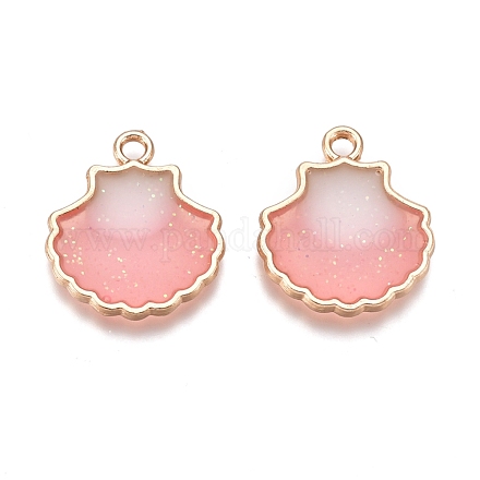 Подвески из эмали и сплава ENAM-I044-11D-1