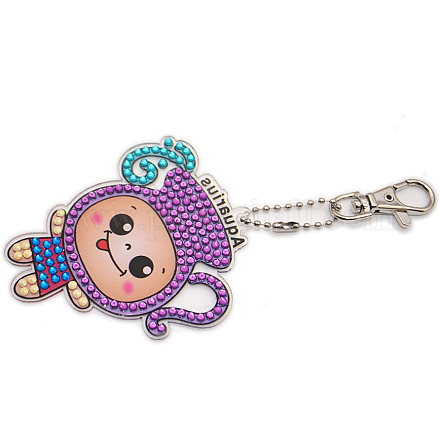 Diy созвездия узор мультфильм брелок Алмазные наборы для рисования&nbsp;LS-ZODI-PW0001-107K-1