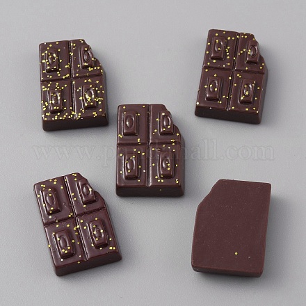 Кабошоны из непрозрачной смолы RESI-WH0028-21I-1