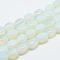 Opalite Bead Strands, Cuboid, 12~15x8~12x8~12mm, Hole: 1.5mm, about 27~30pcs/strand, 14.9~15.3 inch