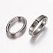 Iron Linking Rings, Oval, Gunmetal, 10x7x2mm