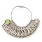 Alloy Ring Sizers Professional Model, Platinum, 11~22mm, 28pcs/set