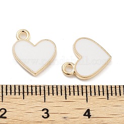 Эмалевые подвески из легкого позолоченного сплава&nbsp;ENAM-M219-06KCG-03