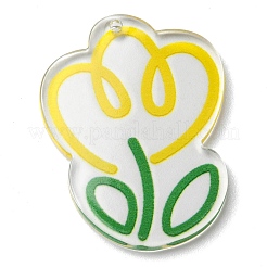 Прозрачные акриловые подвески&nbsp;MACR-Q160-02B