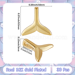 30 шт. Латунные подвески&nbsp;KK-SC0006-07