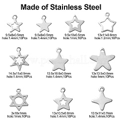 100 шт. 10 стиля 201 подвески из нержавеющей стали&nbsp;STAS-CJ0002-21