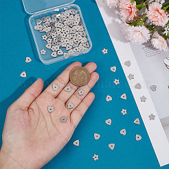 150 шт. 3 бусины из нержавеющей стали 304&nbsp;STAS-UN0047-39