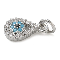 Стойки обшивки латунь микро проложить Циркон подвеску&nbsp;KK-K392-23P