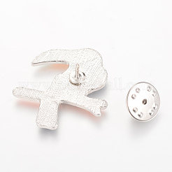 Сплавные эмалевые броши&nbsp;JEWB-Q026-32P