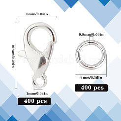 400 шт. Застежки-клешни из цинкового сплава&nbsp;FIND-SP0001-29S