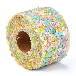 Ленты из полиэстера с эластичными пайетками&nbsp;OCOR-L045-A12