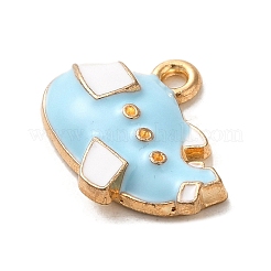 Подвески из эмали и сплава&nbsp;ENAM-E064-21KCG-01