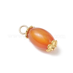 6 подвеска из натурального агата (окрашенного и подвергнутого термической обработке).&nbsp;PALLOY-JF04532-02