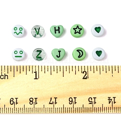 200шт акриловые бусины&nbsp;MACR-FS0001-89