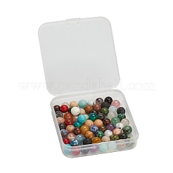 100 шт. Бусины из натуральных и синтетических драгоценных камней&nbsp;G-YW0001-11