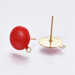 Ионное покрытие (ip) 304 нержавеющая сталь гвоздики фурнитура для сережек&nbsp;X-STAS-P203-A01-02