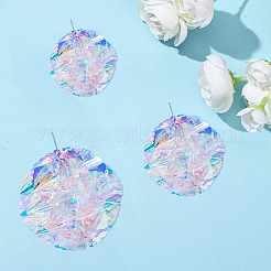 3 шт. 3 стиля пластиковых круглых подвесных украшений&nbsp;DIY-GF0011-71