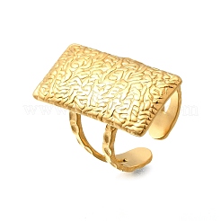 Кольцо-манжета из нержавеющей стали 304 для женщин&nbsp;RJEW-A053-06G-04