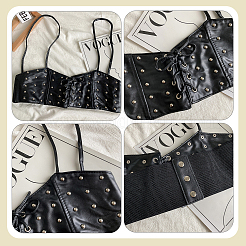 1 шт. поясной ремень из искусственной кожи&nbsp;AJEW-WR0002-03B